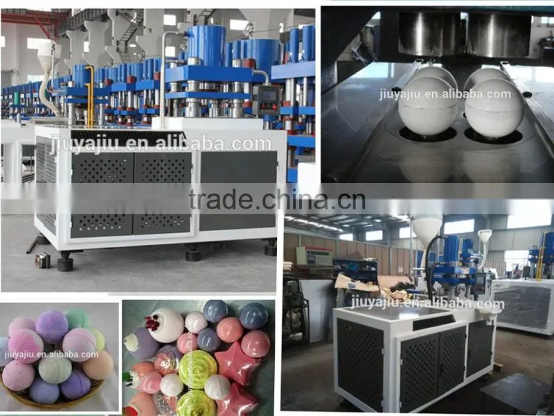 Hydraulic bath bombs press machine