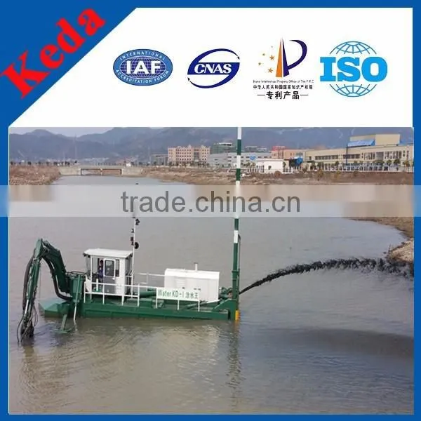 Multi-functional dredger cutter suction dredger for dredging sand or stone