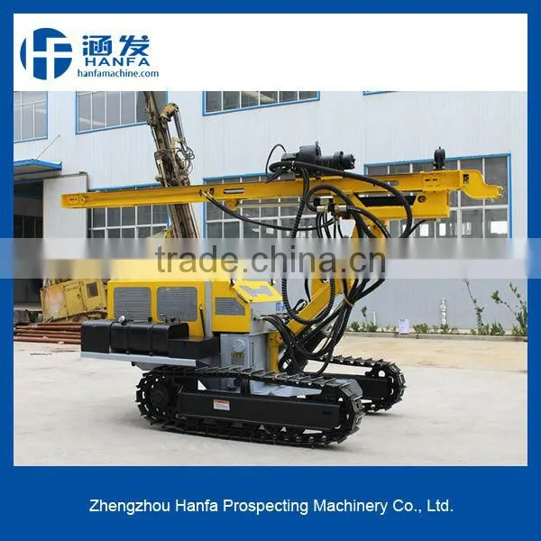 Open mining drilling rig! Crawle type~ HF138Y horizontal bore hole drilling equipment