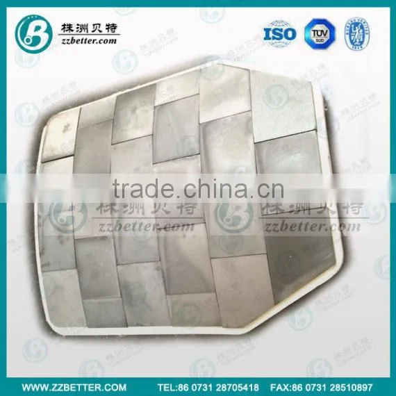 anti terrorist attack boron carbide bullet proof plate insert vest