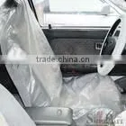 plastic seat cover for car cleaning