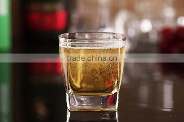 Glassware Elegent Heavy Base Collection, Square Shot Glass Clear