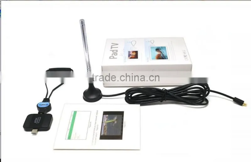Pad Live TV Receiver DVB-T2/DVB-T/ISDB-T/ATSC DTV Tuner Receiver for Android phone And Pad USB Dongle To Watch TV Freely