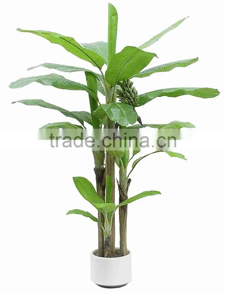 artificial banana leaf plants decorated banana tree evergreen artificial banana tree