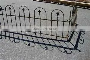 cast iron spears style wrought iron railing part