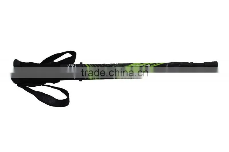 TUV approved trekking pole, walking stick, 3 sections, internal lock, Alu, SZ15348