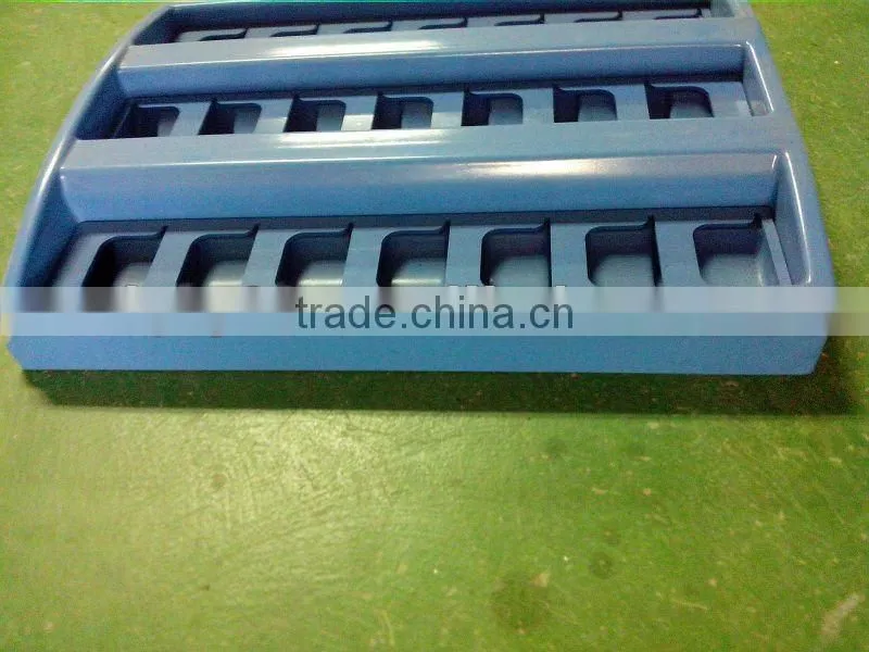 China supplier pendant reveal frame vacuum forming blister plastic rack