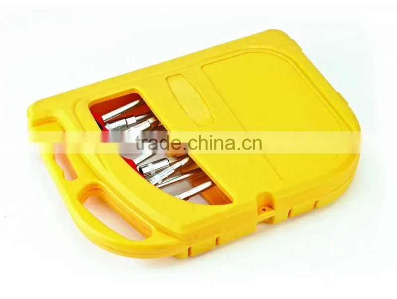 9pcs T-handle driver set socket set hand tool screwdriver wrench hex spanner