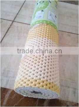 PVC Foam Mesh Grip Mat, anti-slip pvc mat/bath mat