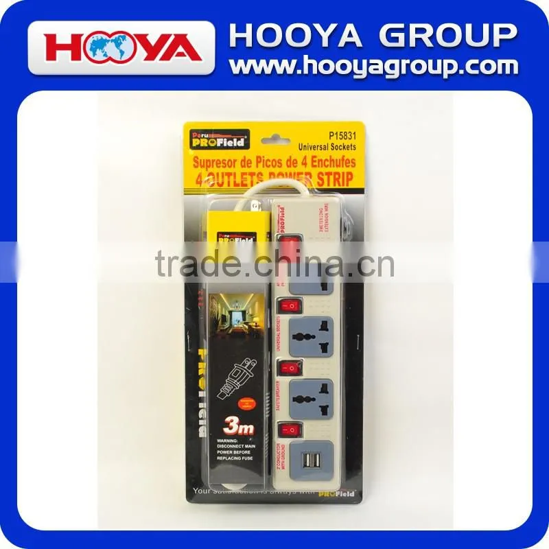 Universal Switch Socket with USB