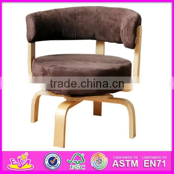 New wooden furniture set room sofa chair,colorful wooden toy chair wholesale,modern design living room wood sofa chairs W08F037