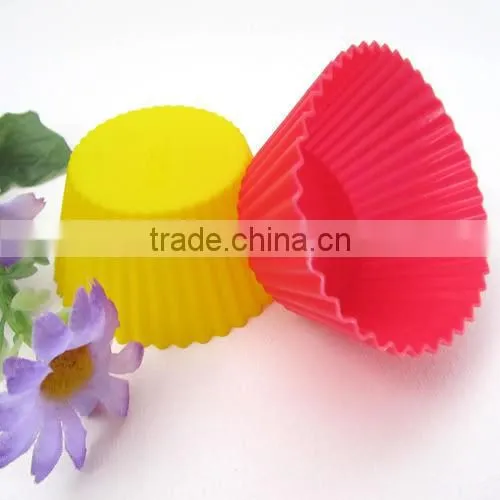 Silicone Cake Cupcake Mold Case Muffin Chocolate Cookie Baking Mould