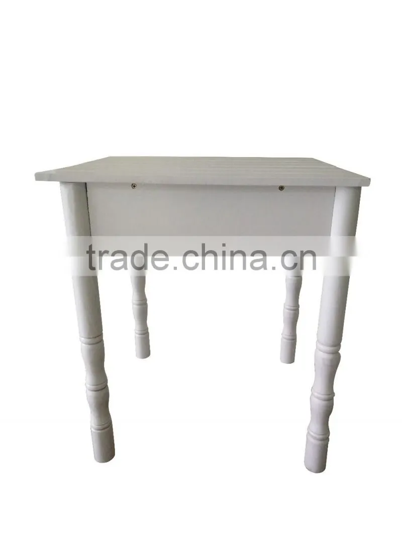 Manufacturer directly supply the set of wooden rocking chair and table for hot sale