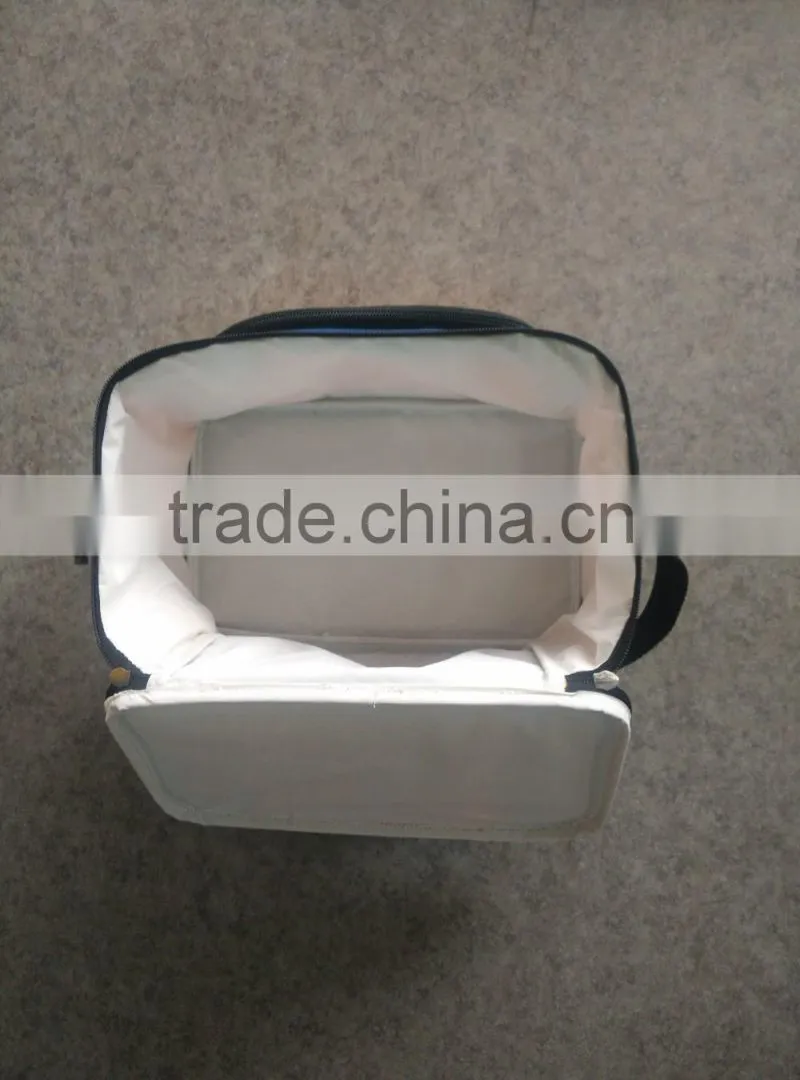 Insulated lunch cooler bag zero degrees inner aluminum cooler bag thermal bag