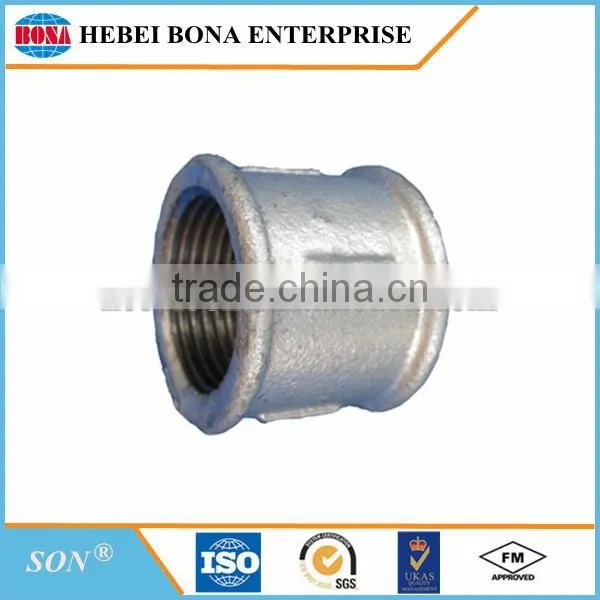 Malleable iron Two Times galvanized pipe fittings