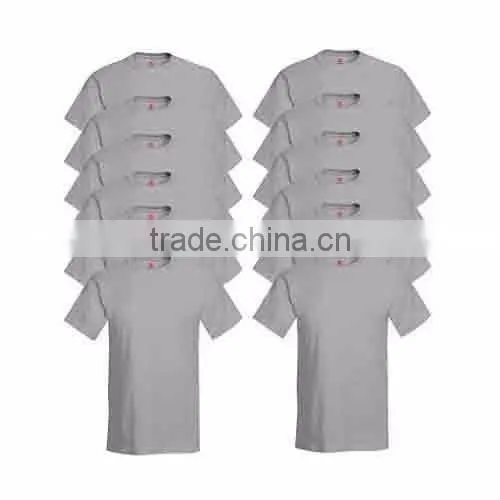 Wholesale Custom Fashion Men's ComfortSoft Crewneck Man to Man Plain T-Shirt
