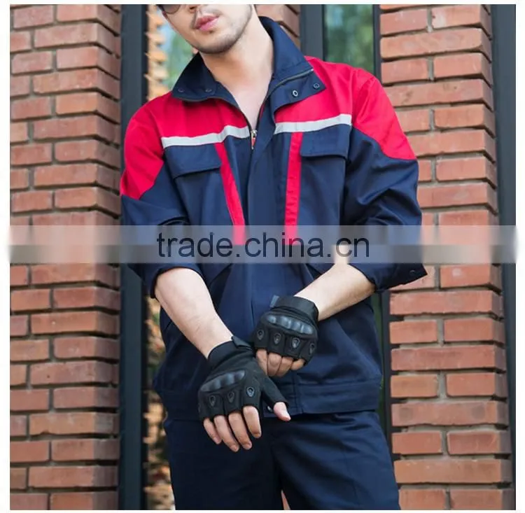 Guangzhou workwear uniform suppliers Reflective Work Uniform customized factory