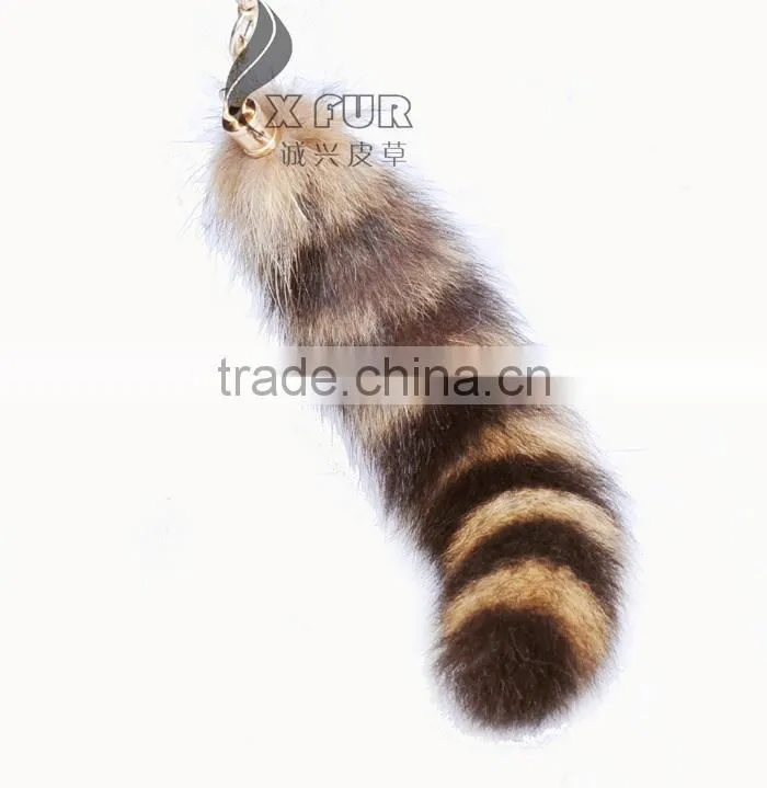 CX-R-13 Promotional Gift 2014 New Items Raccoon Tails Key Chains