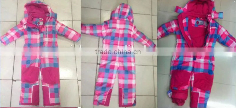 2015 ski snow jackets kids overall jacket (KS150504)