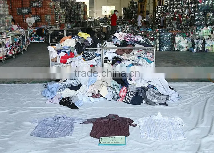 Cheap Export Buyers Of Men Short Sleeve Shirt Used Clothes hot sale In Houston