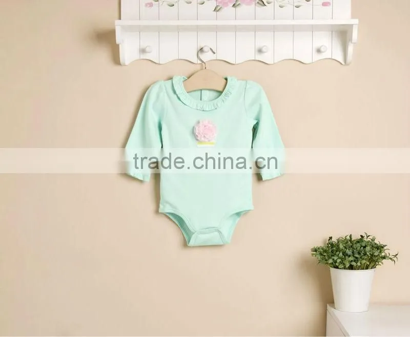 mom and bab 2013 Autumn baby clothing 100% cotton girl bodysuit