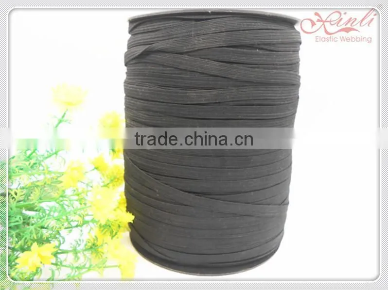 Xinli 5mm balck polyester baby bands skirt webbing good price