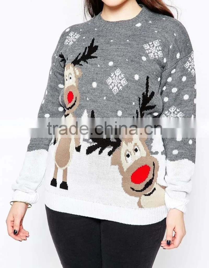 beautiful Christmas sweater designs for women 2016