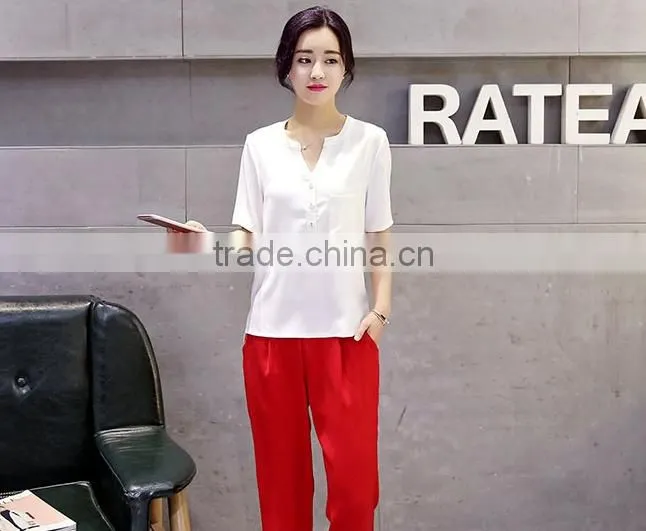 2016 new fanshion custom casual women modal half t-shirt