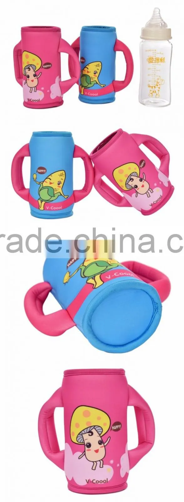 baby feeder bag with handle/bottle warmer/neoprene infant bottle cover