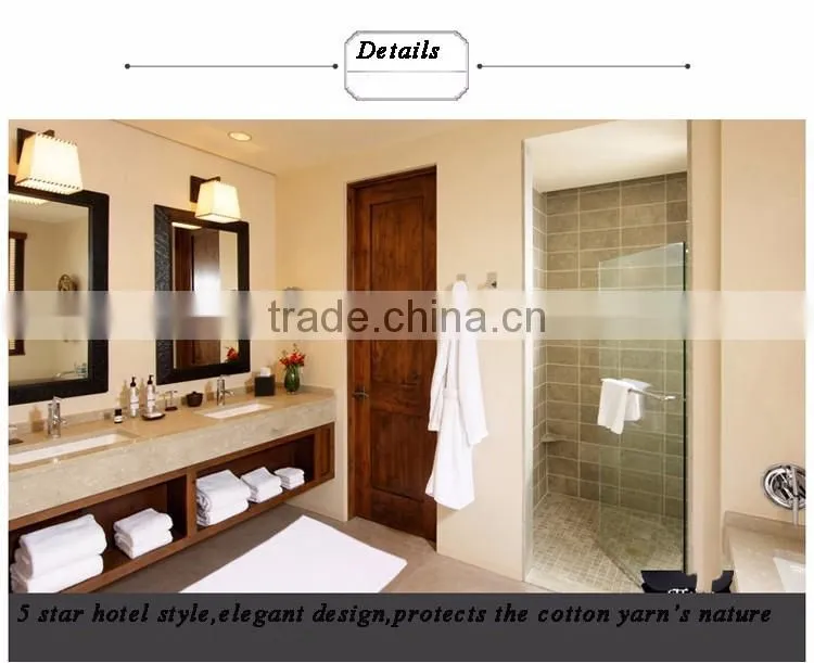 Non slip shower mat cotton fabric bath mat customized