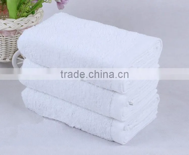 100% cotton high quality economy hotel towel wholesale
