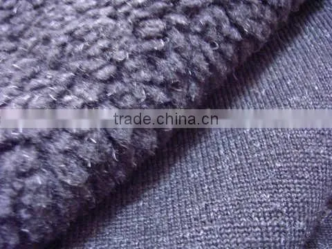 Hot Sale Super Soft Solid Sherpa fleece fabric