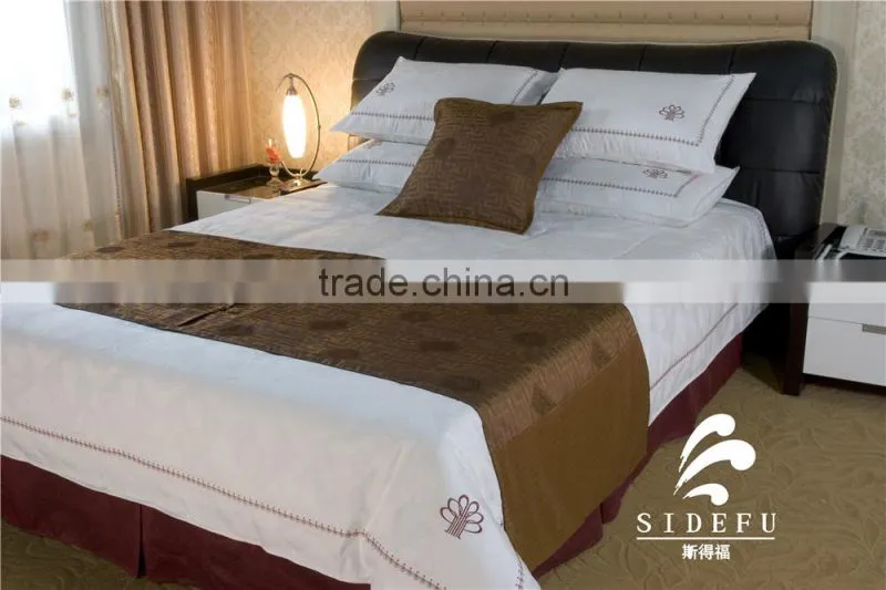Free sample hotel bedding 7 Customized