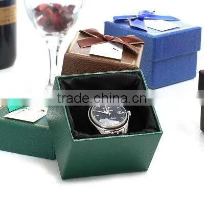 Charming Paper Watch Gift Box,Watch Packing Box 2014 Top Grade Custom Design Cardboard Watch Gift Box
