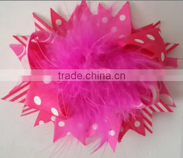 headband with fabric flower multicolor headmade flower head bows flower