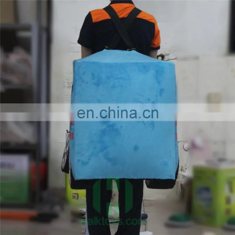 HI CE 2017 New design!!! Blue bus costume for party, mascot costume for adults