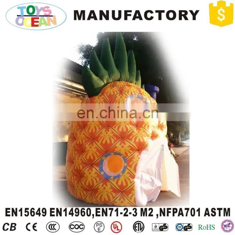 Advertising Inflatable Booth giant inflatable pineapple stand kiosk