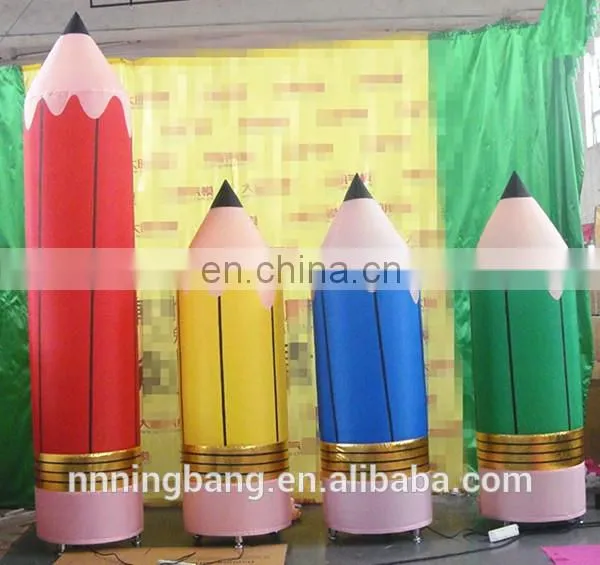 hot commercial advertising inflatable pencil for sale