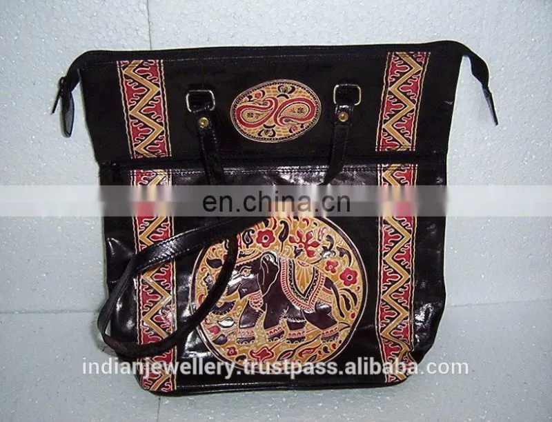 Manufacturer of Leather bags, handbags, purses, original leather bags exporter