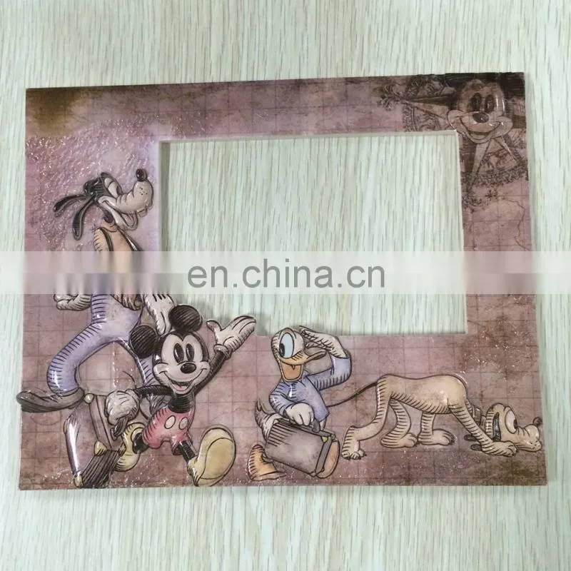 Gypsum material double head uv printing machine