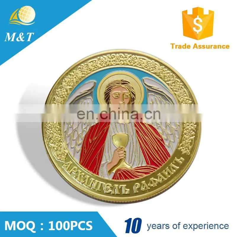 Custom souvenir metal brass coin