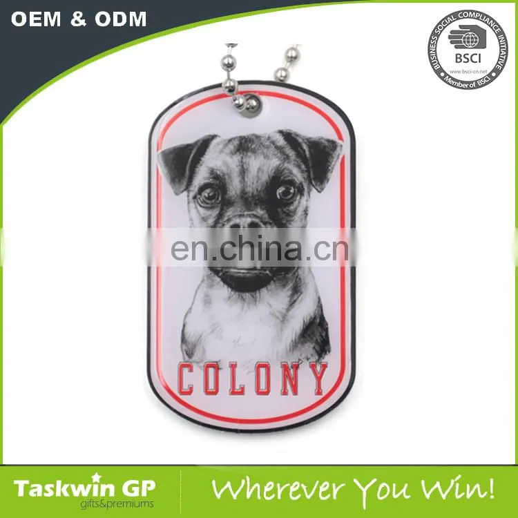 Low price custom metal Male Couple Aluminum Antique 3D dog tag