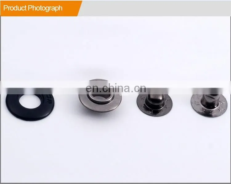 New Style Four Parts Brass Metal Snap Button BM10181