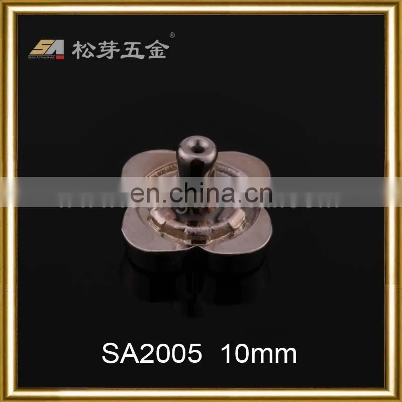 Custom Fashionable Handbag rivet button, Nickle Free Color Plated Closure With Rivet