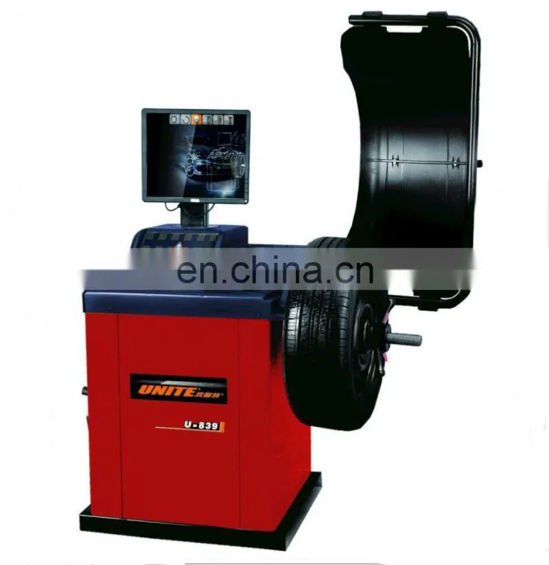 10-24" LCD 3D Wheel Balancer machine CE for garage equipment online selling