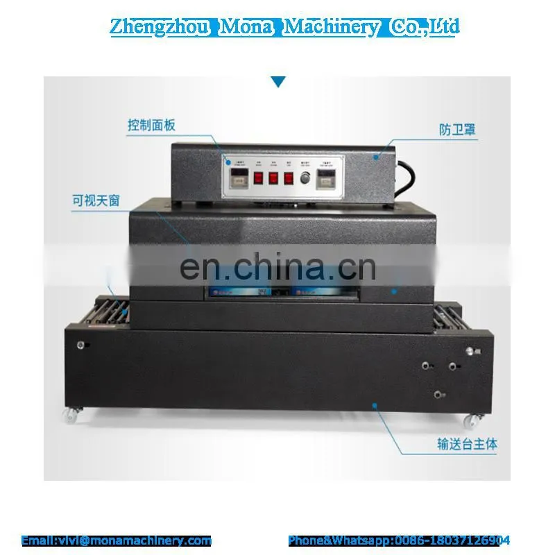 Auto automatic 400 heat shrinking packaging machine _hot shrink film packing machine