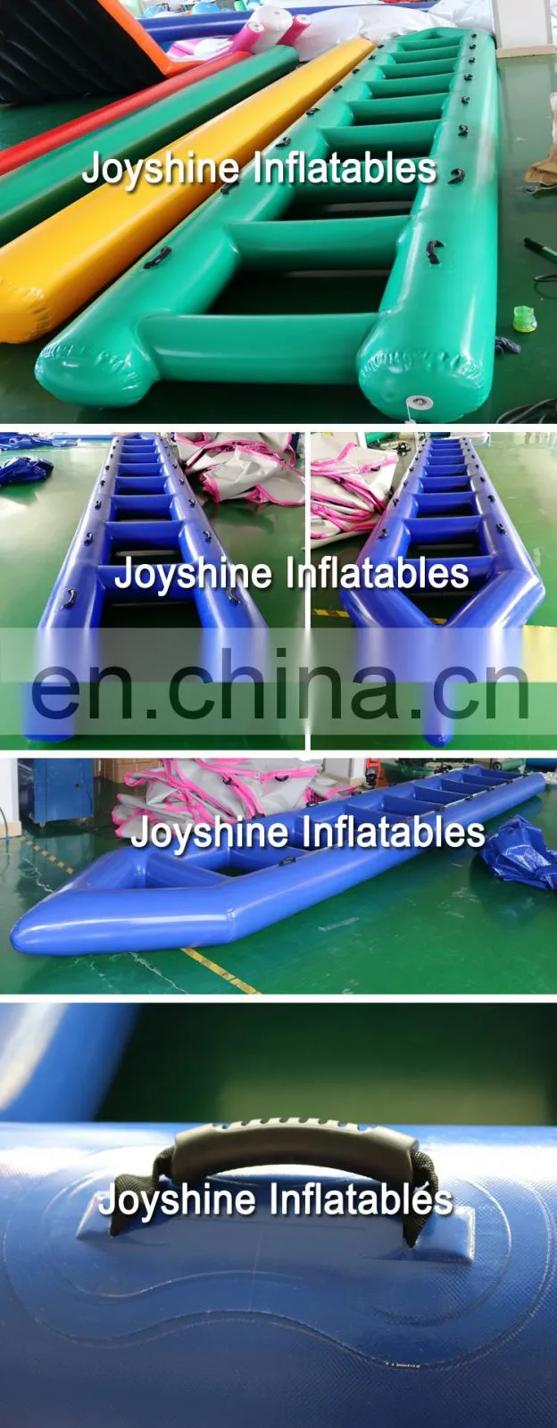 Outdoor Interactive Team Building Games Inflatable Sport Wipeout Game 6m Inflatable Ladder Bouncer For Kids and Adult