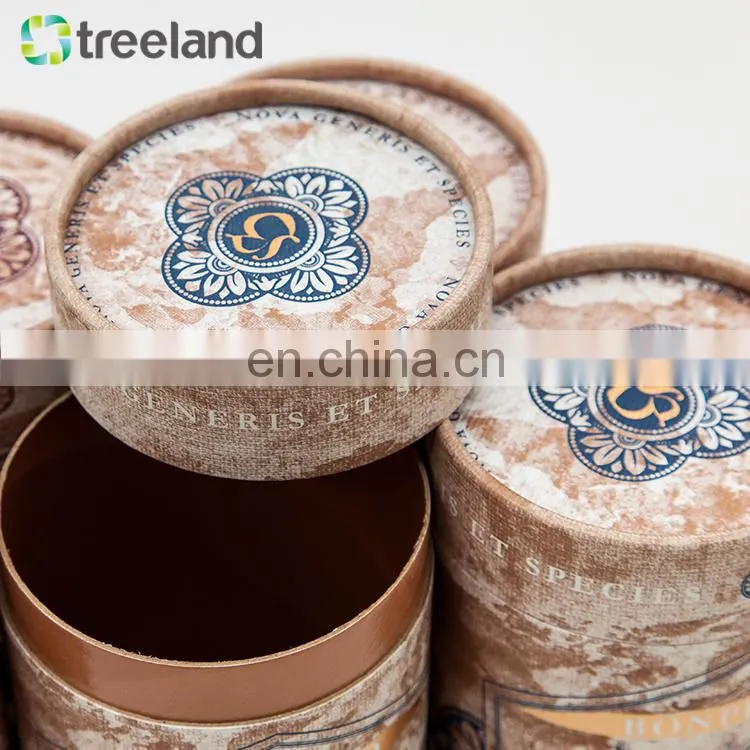 Design your own free sample kraft paper tube packaging , eco-friendly round carton cardboard box paper tube