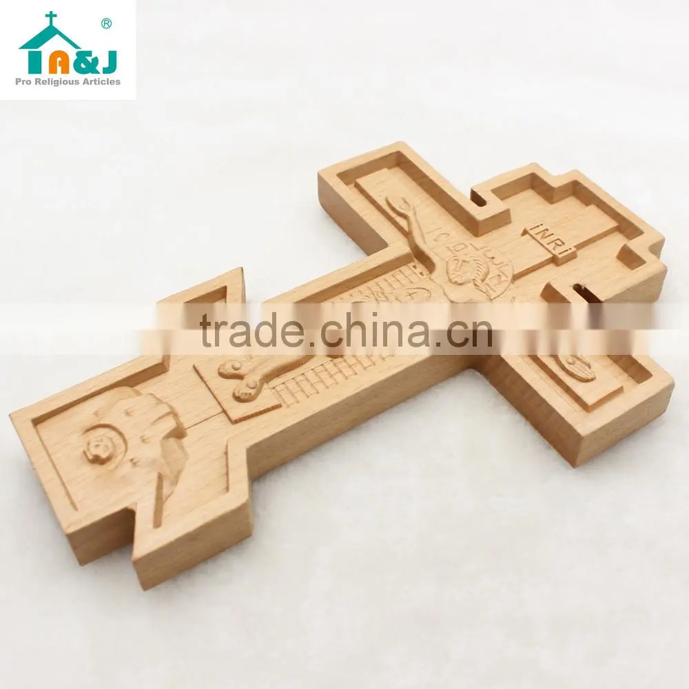 A&J Wooden crucifix crosses