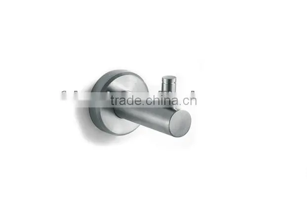 Stainless Steel Single Robe Hook Wall Hanging Clothes Hooks For Bathroom